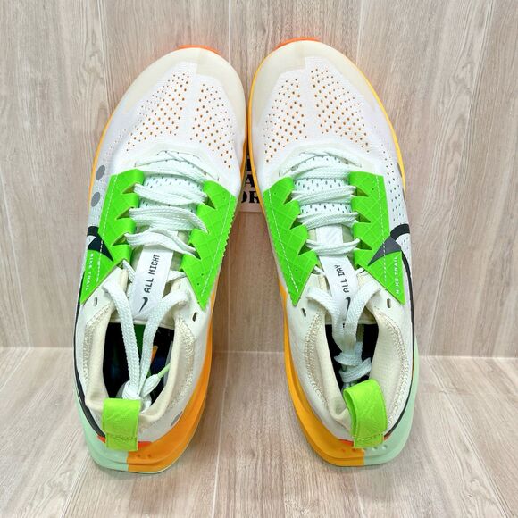 Nike ZoomX Zegama 2 Summit White Laser Orange FD5191-100 Women's Size 10 - Picture 4 of 10